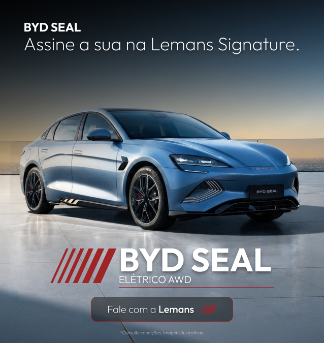 BYD Seal, locação premium Le Mans Signature