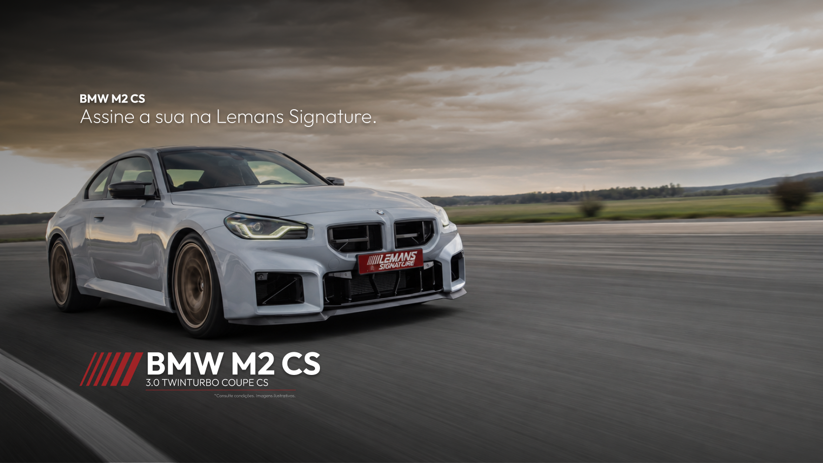 BMW M2 CS, locação premium Le Mans Signature