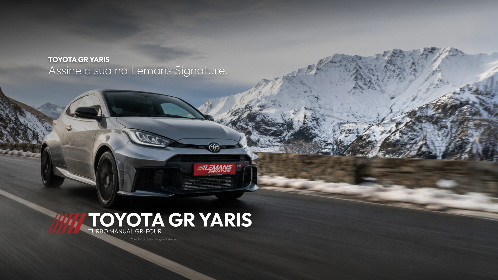 Toyota GR Yaris, locação premium Le Mans Signature