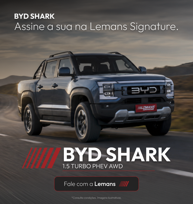 BYD Shark, locação premium Le Mans Signature
