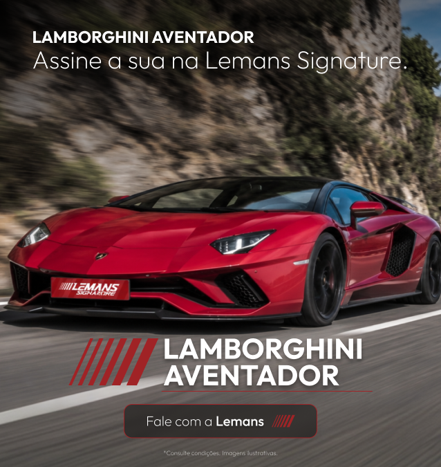 Lamborghini Aventador, locação premium Le Mans Signature
