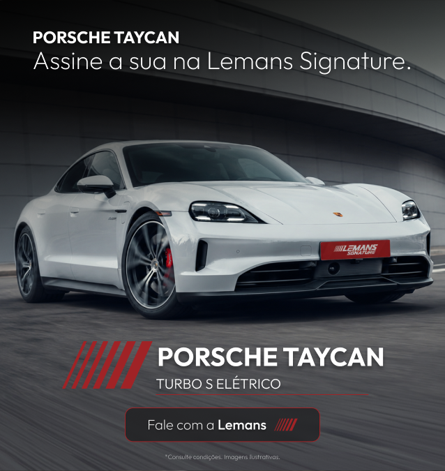 Porsche Taycan, locação premium Le Mans Signature